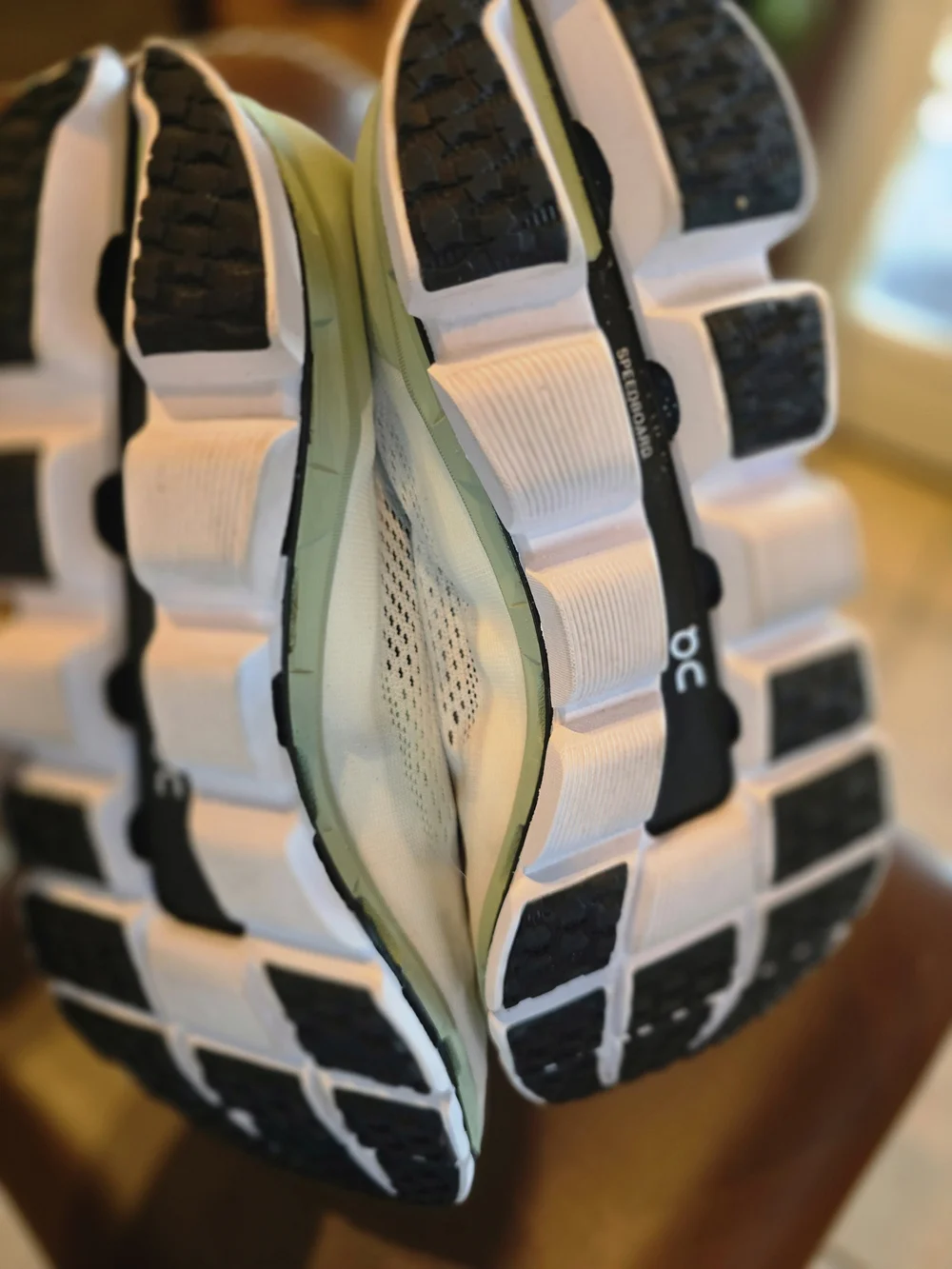 On Running Lightweight Men's Running Shoes in White and Black